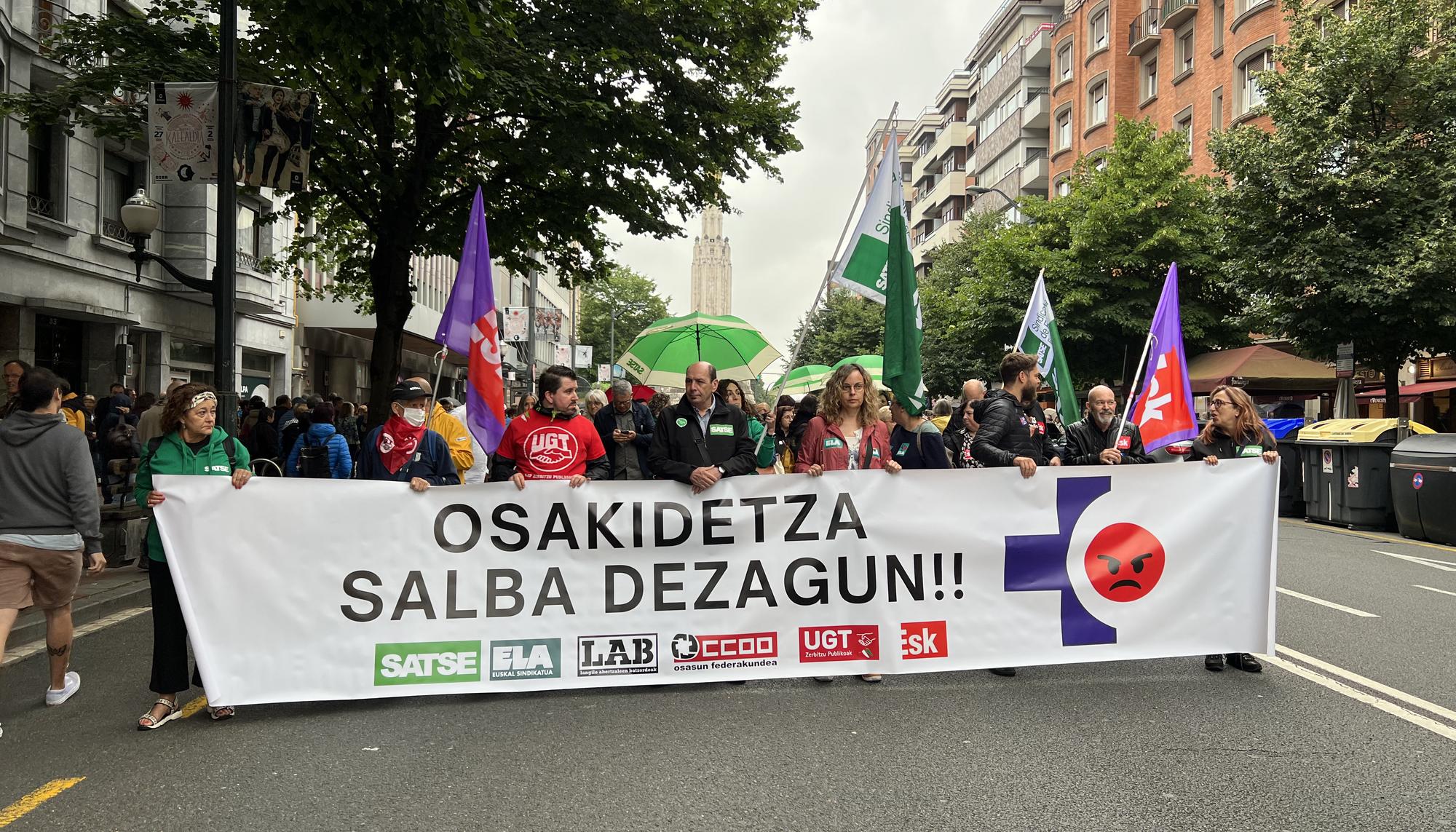Manifestación Osakidetza 2